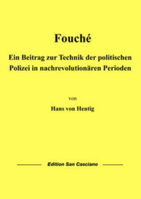 Hentig / Klein | Fouché | Buch | 978-3-942318-25-9 | sack.de