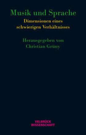 Grüny |  Musik und Sprache | Buch |  Sack Fachmedien