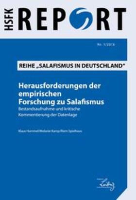 Hummel / Kamp / Spielhaus |  Herausforderungen der empirischen Forschung zu Salafismus | Buch |  Sack Fachmedien