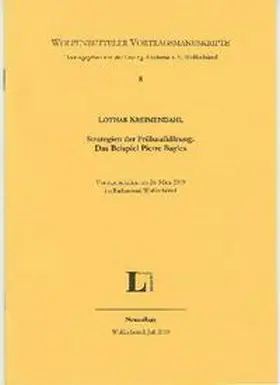 Kreimendahl |  Strategien der Frühaufklärung. Das Beispiel Pierre Bayles. | Buch |  Sack Fachmedien