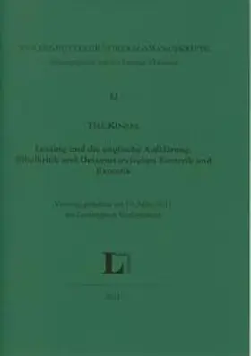 Kinzel |  Lessing und die englische Aufklärung. Bibelkritik und Deismus zwischen Esoterik und Exoterik. | Buch |  Sack Fachmedien