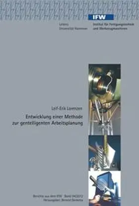 Lorenzen |  Entwicklung einer Methode zur gentelligenten Arbeitsplanung | Buch |  Sack Fachmedien