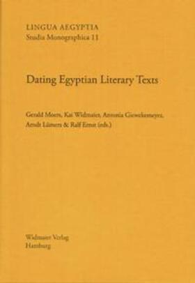 Moers / Widmaier / Giewekemeyer |  Dating Egyptian Literary Texts | Buch |  Sack Fachmedien