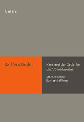 Vorländer |  Kant und der Gedanke des Völkerbundes | eBook | Sack Fachmedien