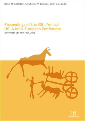 Jamison / Vine / Goldstein |  Proceedings of the 30th Annual UCLA Indo-European Conference | Buch |  Sack Fachmedien