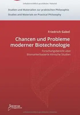 Gabel |  Chancen und Probleme moderner Biotechnologie | Buch |  Sack Fachmedien