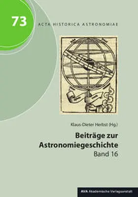 Herbst |  Beiträge zur Astronomiegeschichte | Buch |  Sack Fachmedien