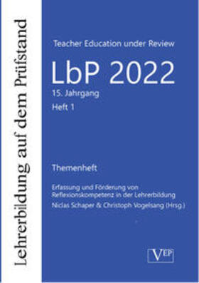 Schaper / Vogelsang |  Erfassung und Förderung von Reflexionskompetenz in der Lehrerbildung | Buch |  Sack Fachmedien