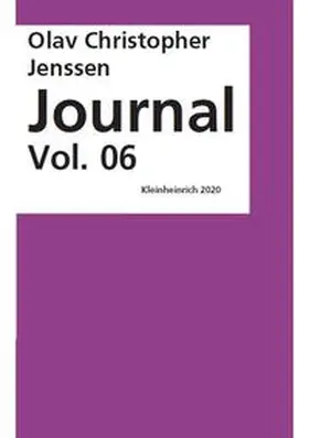 Jenssen |  Journal Vol. 06 | Buch |  Sack Fachmedien