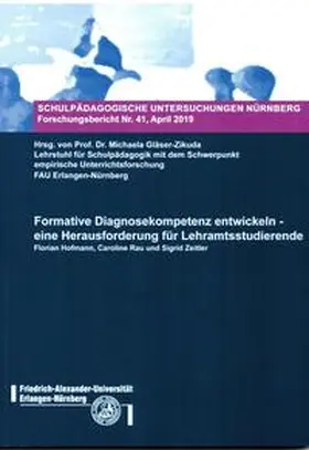 Prof. Dr. Gläser-Zikuda / Hofmann / Rau |  Formative Diagnosekompetenz entwickeln | Buch |  Sack Fachmedien