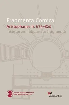 Bagordo |  FrC 10.10 Aristophanes fr. 675-820 | Buch |  Sack Fachmedien