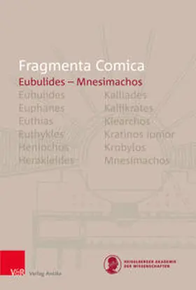 Mastellari |  FrC 16.5 Eubulides – Mnesimachos | Buch |  Sack Fachmedien