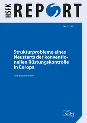 Schmidt |  Strukturprobleme eines Neustarts der konventio - nellen Rüstungskontrolle in Europa | Buch |  Sack Fachmedien