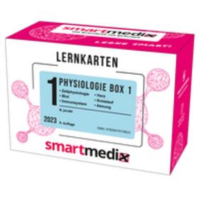 Jacobi |  SmartMedix Lernkarten Physiologie Box 1: Zellphysiologie, Blut, Immunsystem, Herz, Kreislauf, Atmung und Leistungsphysiologie | Buch |  Sack Fachmedien