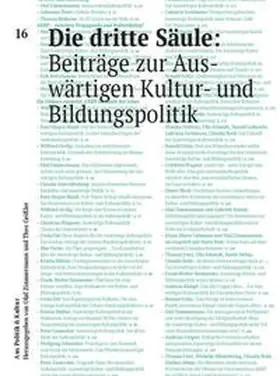 Die dritte Säule: Beiträge zur Auswärtigen Kultur- und Bildungspolitik | Buch | 978-3-947308-08-8 | sack.de