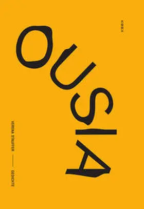 Stauffer |  Ousia | Buch |  Sack Fachmedien