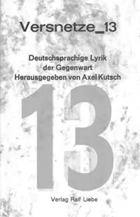 Kutsch |  Versnetze_13 | Buch |  Sack Fachmedien