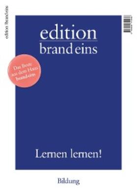 Bartsch / Kühl / Lau |  edition brand eins: Bildung | eBook | Sack Fachmedien