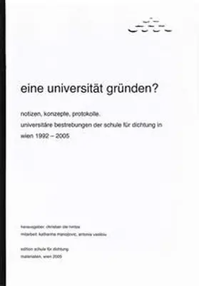 Hintze / Vasiloiu / Manojlovic |  eine universität gründen? | Buch |  Sack Fachmedien