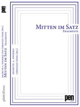 Niederle / Teissl |  MITTEN IM SATZ . Fragmente | Buch |  Sack Fachmedien