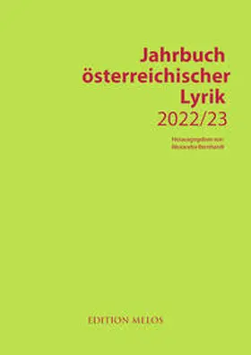 Bernhardt |  Jahrbuch österreichischer Lyrik 2022/23 | Buch |  Sack Fachmedien