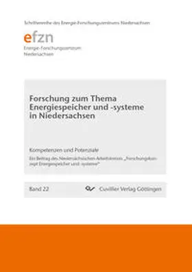 Beyer |  Forschung zum Thema Energiespeicher und -systeme in Niedersachsen. Kompetenzen und Potenziale. Ein Beitrag des Niedersächsischen Arbeitskreises ¿Forschungskonzept Energiespeicher und -systeme¿ | Buch |  Sack Fachmedien