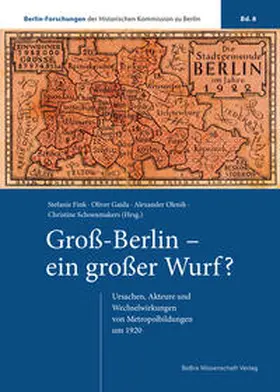 Fink / Gaida / Olenik |  Groß-Berlin - ein großer Wurf? | Buch |  Sack Fachmedien