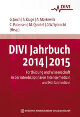 Jorch / Kluge / Markewitz |  DIVI Jahrbuch 2014/2015 | Buch |  Sack Fachmedien