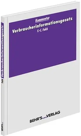 Falck |  Verbraucherinformationsgesetz | Buch |  Sack Fachmedien