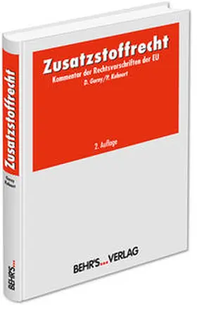 Gorny / Kuhnert |  Zusatzstoffrecht | Buch |  Sack Fachmedien