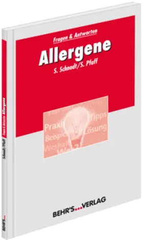 Schnadt / Pfaff |  Allergene | Buch |  Sack Fachmedien