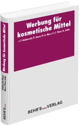 Heidenreich / Kaase / Marx |  Werbung für kosmetische Mittel - Fachbuch | Buch |  Sack Fachmedien