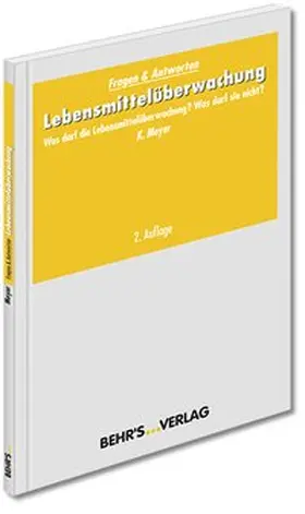 Meyer |  Lebensmittelüberwachung | Buch |  Sack Fachmedien