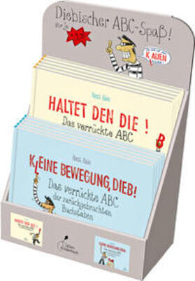 Klein |  Verkaufsdisplay "Diebischer ABC-Spaß" | Buch |  Sack Fachmedien