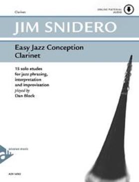 Snidero |  Easy Jazz Conception Clarinet | Sonstiges |  Sack Fachmedien