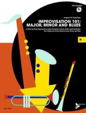 Yasinitsky |  Improvisation 101: Major, Minor and Blues | Buch |  Sack Fachmedien