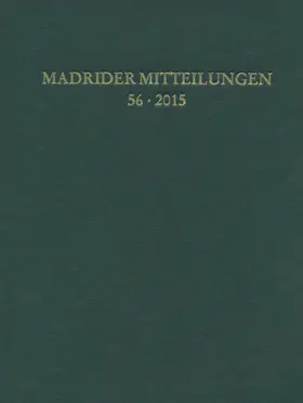 Deutsches Archäologisches Institut. Madrid |  Madrider Mitteilungen | Buch |  Sack Fachmedien