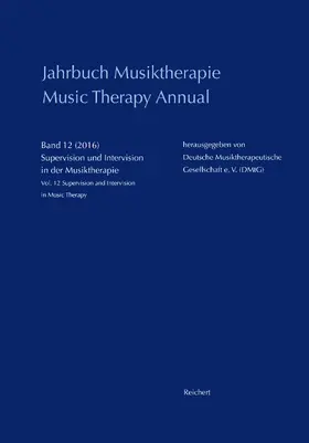  Jahrbuch Musiktherapie / Music Therapy Annual | Buch |  Sack Fachmedien