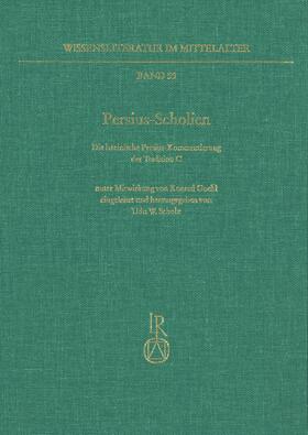 Scholz |  Persius-Scholien | Buch |  Sack Fachmedien