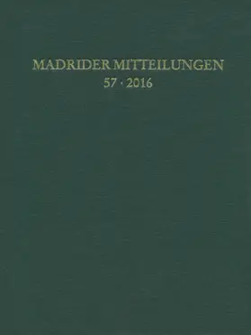 Deutsches Archäologisches Institut. Madrid |  Madrider Mitteilungen | Buch |  Sack Fachmedien