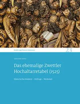 Leibniz-Institut für Geschichte und Kultur des östlichen Europa / Antos |  Das ehemalige Zwettler Hochaltarretabel (1525) | Buch |  Sack Fachmedien