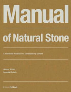 Schulz |  Manual of Natural Stone | Buch |  Sack Fachmedien