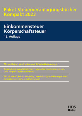Arndt / Perbey |  Paket Steuerveranlagungsbücher Kompakt 2023 | Buch |  Sack Fachmedien