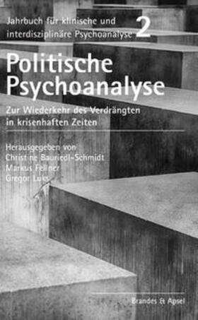 Bauriedl-Schmidt / Fellner / Luks |  Politische Psychoanalyse | Buch |  Sack Fachmedien