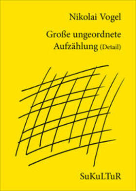 Vogel / Degens |  Große ungeordnete Aufzählung (Detail) | Buch |  Sack Fachmedien