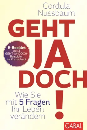 Nussbaum |  Praxis-Check Geht ja doch! | eBook | Sack Fachmedien