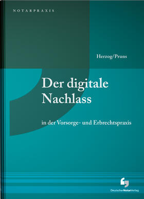 Herzog / Pruns |  Digitaler Nachlass | Buch |  Sack Fachmedien