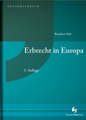 Süß |  Erbrecht in Europa | Buch |  Sack Fachmedien