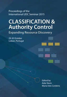 Slavic / Cordeiro |  Classification & Authority Control | Buch |  Sack Fachmedien