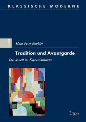 Buohler |  Tradition und Avantgarde | Buch |  Sack Fachmedien